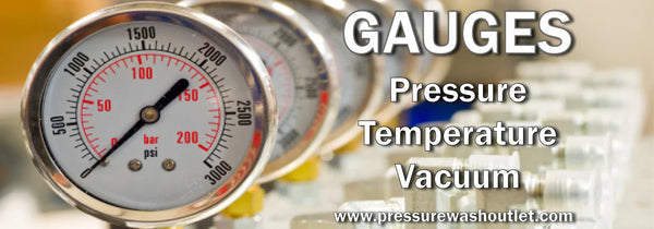 Pressure Wash Gauges